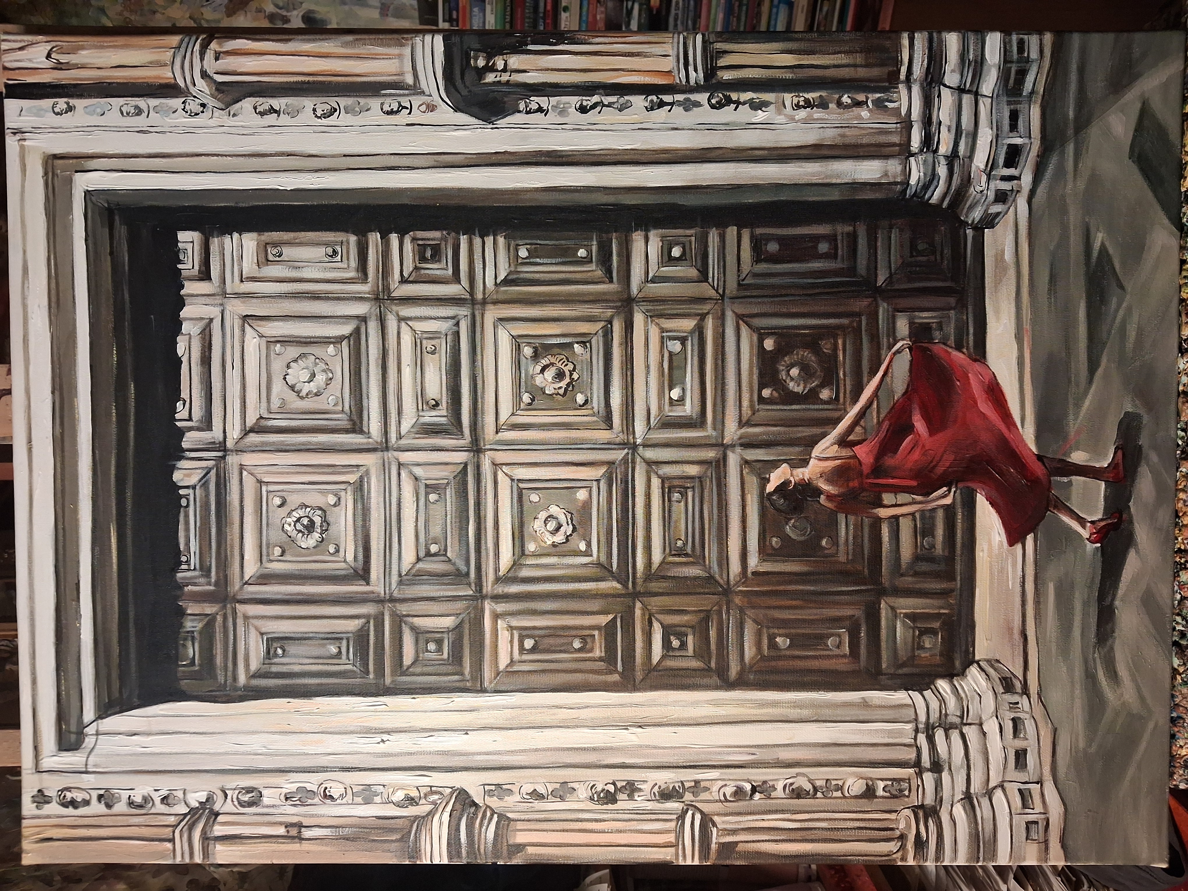 obraz olejny na podstawie zdjęcia...
